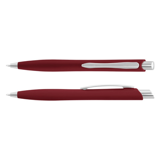 Wilston Soft Touch Pens Burgundy
